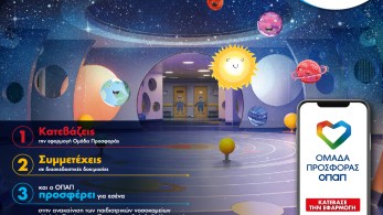 “Ομάδα Προσφοράς ΟΠΑΠ”-Τρία βήματα για χιλιάδες παιδικά χαμόγελα