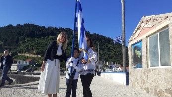 Μαθράκι: Ο 9χρονος Τάσος παρέλασε μόνος του στο βορειοδυτικότερο άκρο της Ελλάδας