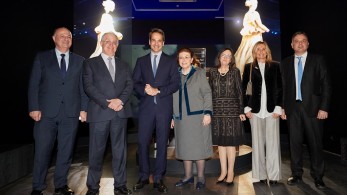 Στο Εθνικό Αρχαιολογικό Μουσείο ο Κυριάκος Μητσοτάκης (pics)