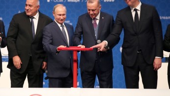 Εγκαινίασαν τον Turkish Stream Πούτιν και Ερντογάν