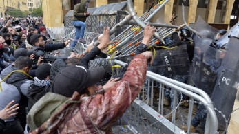 Συγκρουσεις διαδηλωτών και αστυνομίας στην Βηρυτό