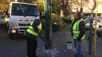 Καλλωπισμός της πλατείας Αγίου Μελετίου στα Σεπόλια από τον δήμο Αθηναίων (pics)