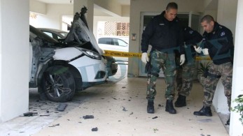 Έκρηξη σε αυτοκίνητο διαιτητή στη Λάρνακα (pics)