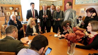 Γεννηματά για εκλογικό νόμο: «Συμφωνήσαμε ότι διαφωνούμε»