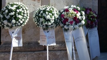 Σε κλίμα οδύνης η κηδεία του Αντώνη Μπαλωμενάκη