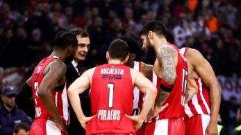 Euroleague: Πρόστιμο 38.000 ευρώ στον Ολυμπιακό