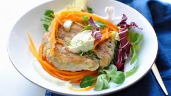 Μπιφτέκι με καπνιστό τόνο