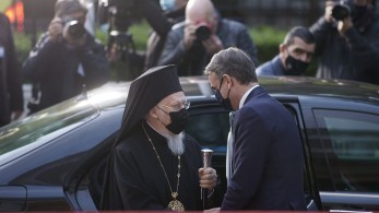 Συνάντηση Μητσοτάκη με Βαρθολομαίο: Στήριξη Ελλάδας στα δίκαια αιτήματα του Πατριαρχείου Συνάντηση Μητσοτάκη με Βαρθολομαίο: Στήριξη Ελλάδας στα δίκαια αιτήματα του Πατριαρχείου