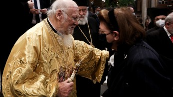 Ιερώνυμος και Βαρθολομαίος στη Μητρόπολη Αθηνών-Μήνυμα για την πανδημία