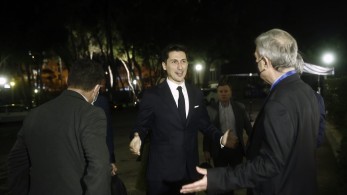 Πανηγυρισμοί στο στρατόπεδο Χρηστίδη