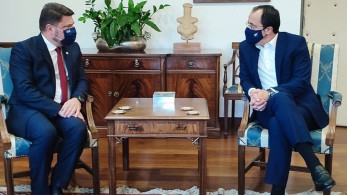 Συνάντηση Χαρδαλιά με Χριστοδουλίδη: Περιφερειακές και διεθνείς εξελίξεις στο επίκεντρο