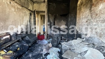 Τραγωδία στη Λάρισα: 52χρονος απανθρακώθηκε μέσα στο σπίτι του