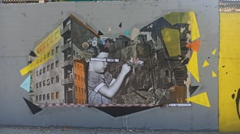 Μία υπαίθρια… έκθεση τοιχογραφιών “ζωντανεύει” στην Αθήνα (pics)