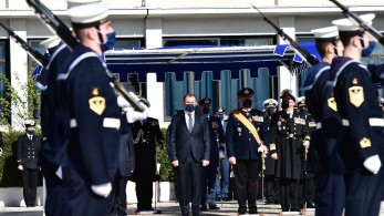 Παρουσία Παναγιωτόπουλου στον Εορτασμό του Προστάτου του Πολεμικού Ναυτικού