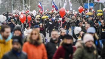 Ολλανδία: Διαδήλωση στην Ουτρέχτη κατά των περιοριστικών μέτρων