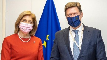 Συνάντηση Μ. Βαρβιτσιώτη – Στ. Κυριακίδου