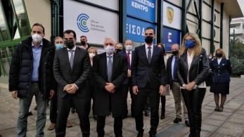 Εγκαίνια νέου mega Εμβολιαστικού Κέντρου στη Γλυφάδα