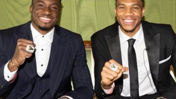 Αντετοκούνμπο: «Η ΚΑΕ Ελαφιακός εύχεται σε όλους τους Έλληνες καλή χρονιά»