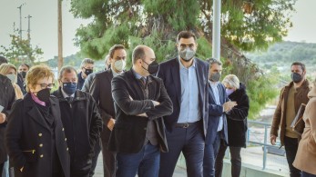 Στη Σαλαμίνα ο Παύλος Μαρινάκης: Η χώρα κρατήθηκε όρθια χάρη στις θυσίες όλων μας