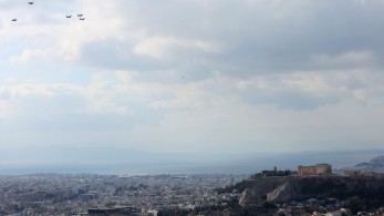 Πάνω από την Ακρόπολη πέταξαν τα Rafale