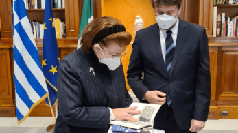 Η οριστική επιστροφή του θραύσματος «Fagan» στη συνάντηση της Μενδώνη με τον Ιταλό ομόλογό της