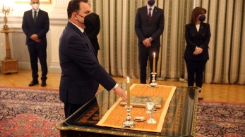 Ορκίστηκε ο νέος υπουργός Αγροτικής Ανάπτυξης και Τροφίμων Γεώργιος Γεωργαντάς