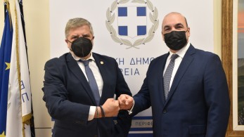 Συνάντηση Πατούλη-Μασούτη: Στο επίκεντρο η ενίσχυση των μικρομεσαίων επιχειρήσεων