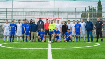 Ποδοσφαιρικό αγώνα μεταξύ αστυνομικών και πρώην κρατουμένων διοργάνωσε η ΝΔ-Μήνυμα υπέρ της επανένταξης