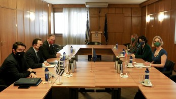 Συνάντηση Γεωργαντά με Ιρλανδή υπουργό: Ενδιαφέρον για τα βιολογικά προϊόντα της Ελλάδας