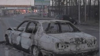 Εισβολή στην Ουκρανία: Χάος από τη ρωσική προέλαση προς το Κίεβο (vid)