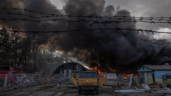 Εισβολή στην Ουκρανία: Διαρροή εξαιρετικά τοξικής αμμωνίας σε χημικό εργοστάσιο