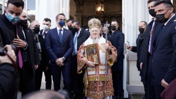 Οικουμενικός Πατριάρχης: Να τερματισθεί αμέσως η εισβολή και ο πόλεμος στην Ουκρανία