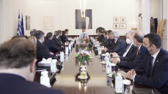 Στο Μαξίμου αντιπροσωπεία της AHEPA: Συναντήθηκε με τον πρωθυπουργό