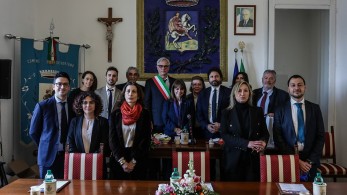Η ΠτΔ συναντήθηκε με εκπροσώπους τοπικών αρχών στη Grecia Salentina