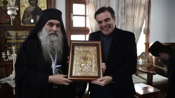 Μαργαρίτης Σχοινάς-Άγιον Όρος :Η Ορθοδοξία είναι αγάπη και η αγάπη είναι πιο δυνατή από τον πόλεμο