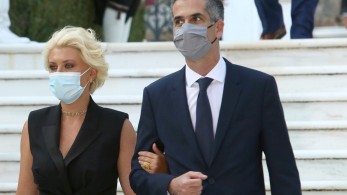 Τσολιάς ο 5χρονος γιος Κώστα Μπακογιάννη και Σίας Κοσιώνη