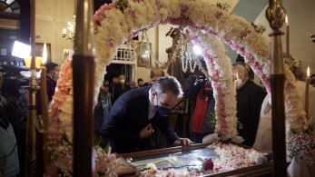 Ο πρωθυπουργός στα Χανιά για την Ακολουθία του Επιταφίου