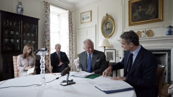 Το tweet  του Γραφείου του Πρίγκιπα Καρόλου μετά τη συνάντηση με τον Κυριάκο Μητσοτάκη