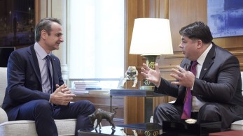 Τον Τζορτζ Τσούνη υποδέχτηκε ο πρωθυπουργός: Εξαιρετικό το επίπεδο διμερών σχέσεων Ελλάδας-ΗΠΑ