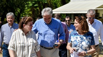 Αρχαία Ολυμπία: Στυλιανίδης και Μενδώνη πρακολούθησαν άσκηση ετοιμότητας