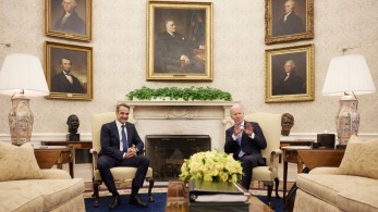 Ο χάρτης-κλειδί που παρουσίασε ο Μητσοτάκης στον Μπάιντεν