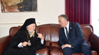 Βαρθολομαίος: Καμάρωσα την αποφασιστικότητά σας να εργαστείτε για το κοινό καλό των πολιτών της περιοχής σας