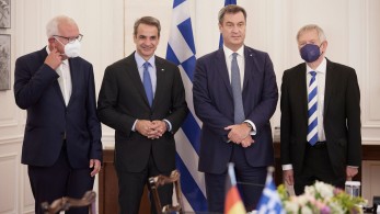 Συνάντηση Μητσοτάκη με τον Βαυαρό πρωθυπουργό: Στο επίκεντρο τουρκική προκλητικότητα και επενδύσεις