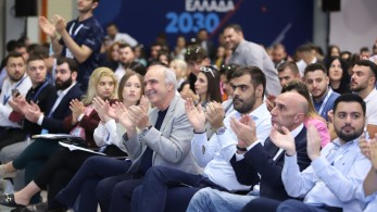 Δυναμικά συνεχίζονται οι εργασίες του 13ου συνεδρίου της ΟΝΝΕΔ