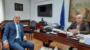 Συνάντηση  Κεδίκογλου με τον Πρέσβη της Σαουδικής Αραβίας 