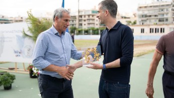 Ο ΠΓΣ βράβευσε τον Μπακογιάννη για την προσφορά του