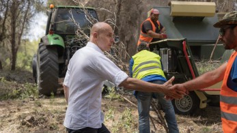 Αυτοψία Αμυρά σε εργασίες καθαρισμού δασών στην Ηλεία