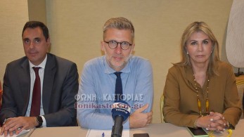 ΝΔ: Επίσκεψη κλιμακίου με επικεφαλής τον Άκη Σκέρτσο, υπουργών και βουλευτών στο Νομό Καστοριάς