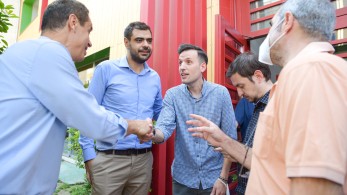 Επίσκεψη Μαρινάκη και στελεχών της Νέας Δημοκρατίας στα Σεπόλια και τον Κολωνό