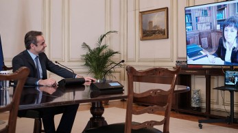 Τηλεδιάσκεψη Μητσοτάκη – Σακελλαροπούλου